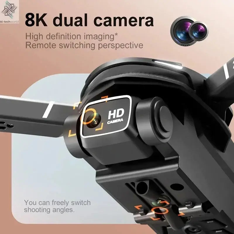 For Xiaomi V88 Drone 8K 5G GPS Professional HD Aerial Photography Remote Control Aircraft HD Dual Camera Quadcopter 4k drone Ai-TechWorld 