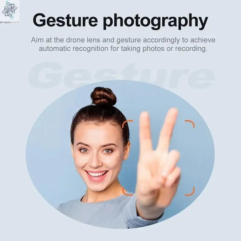For Xiaomi V88 Drone 8K 5G GPS Professional HD Aerial Photography Remote Control Aircraft HD Dual Camera Quadcopter 4k drone Ai-TechWorld 