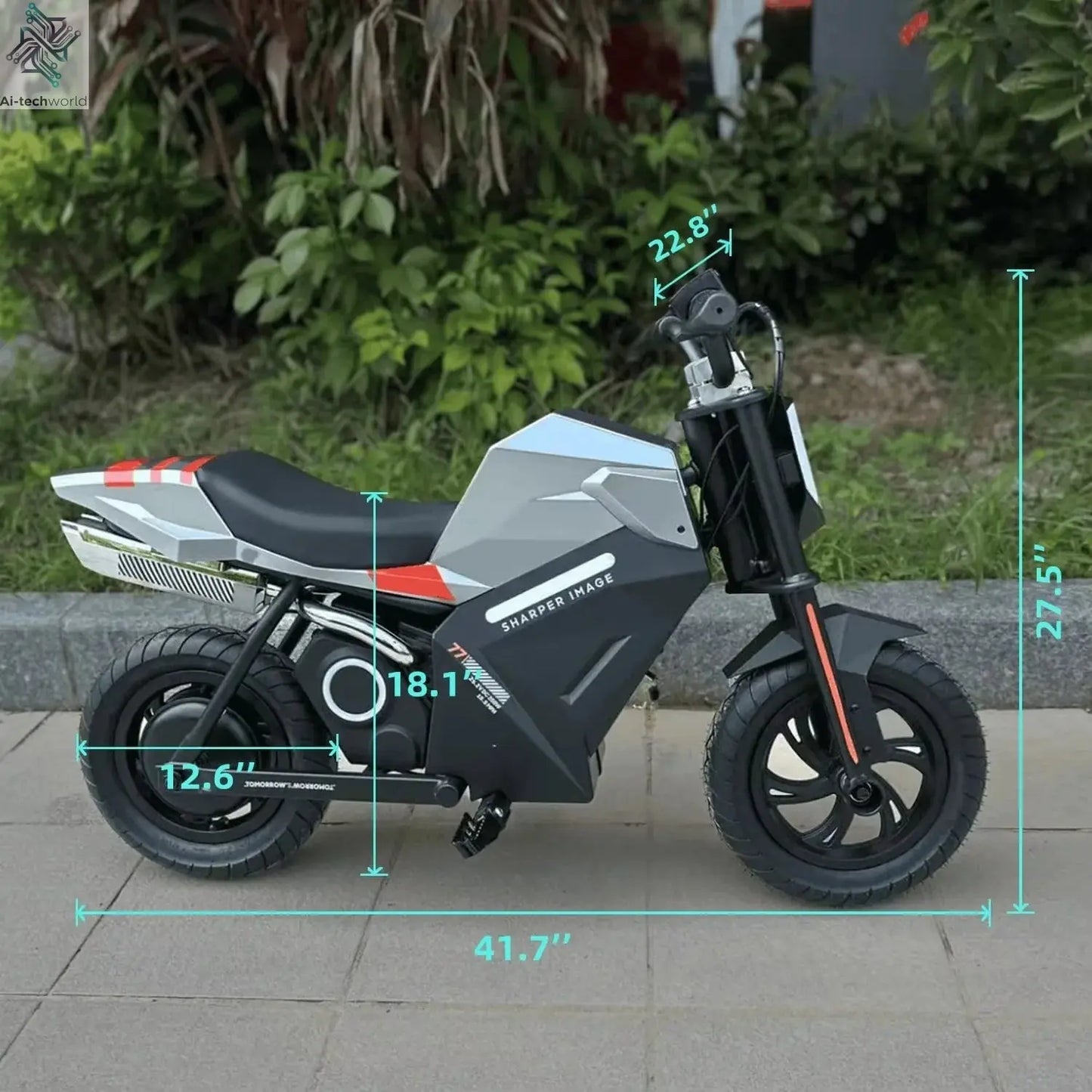 Freego K1 Kids Electric Dirt Bike Motorcycle 15.5MPH Speed 10 Miles Long-Range with Rear Motor EBike UL 2849 Ai-TechWorld 