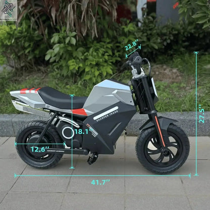 Freego K1 Kids Electric Dirt Bike Motorcycle 15.5MPH Speed 10 Miles Long-Range with Rear Motor EBike UL 2849 Ai-TechWorld 