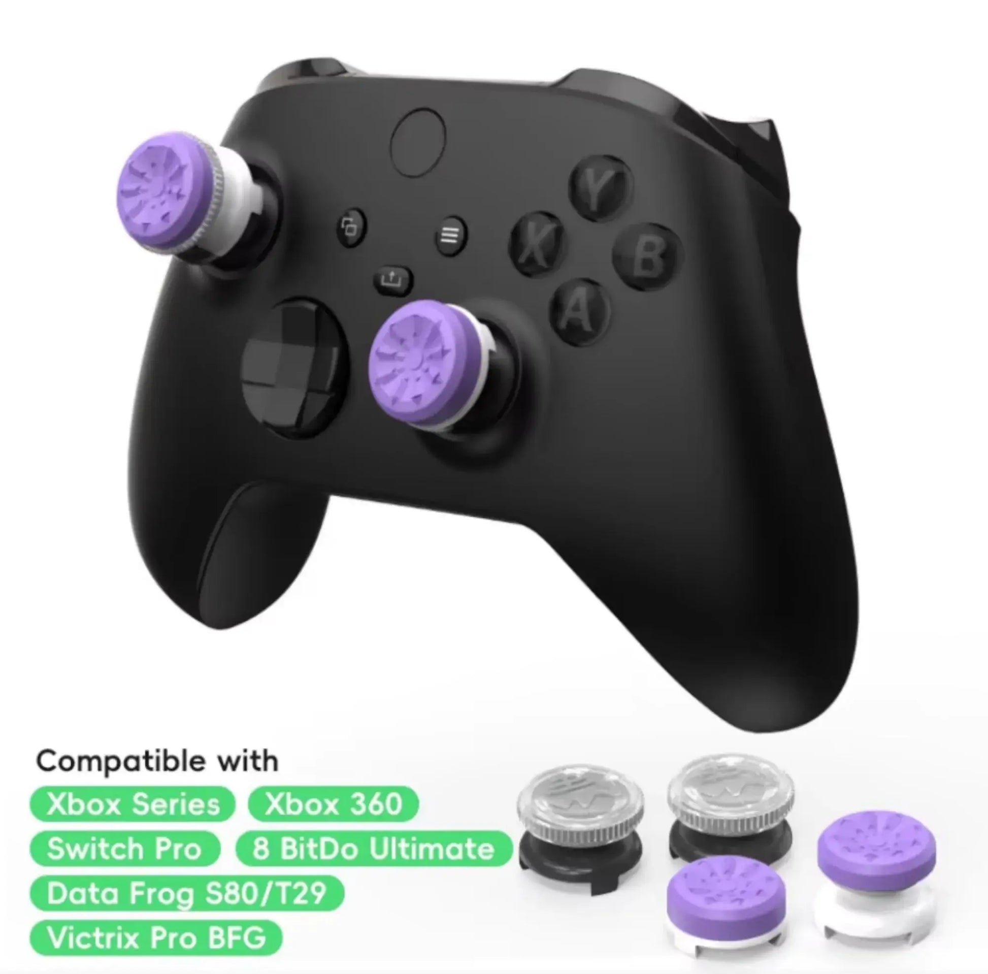Freek Galaxy Performance Thumb Grip Caps Silicone Analog Stick Caps Cover ONLY for Xbox Series X/S Controller High-Rise Silicone cap Ai-TechWorld 