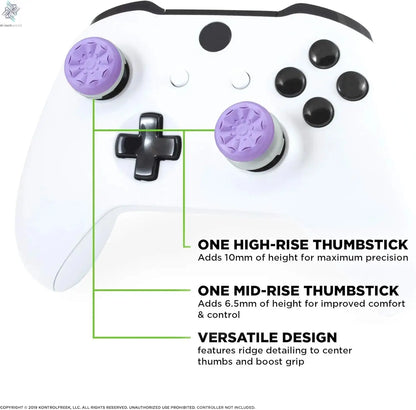 Freek Galaxy Performance Thumb Grip Caps Silicone Analog Stick Caps Cover ONLY for Xbox Series X/S Controller High-Rise Silicone cap Ai-TechWorld 