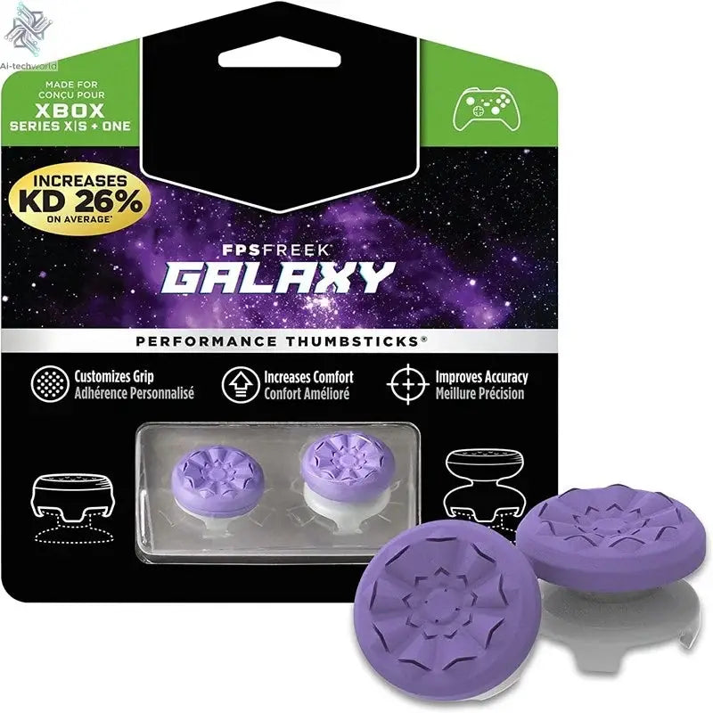 Freek Galaxy Performance Thumb Grip Caps Silicone Analog Stick Caps Cover ONLY for Xbox Series X/S Controller High-Rise Silicone cap Ai-TechWorld 