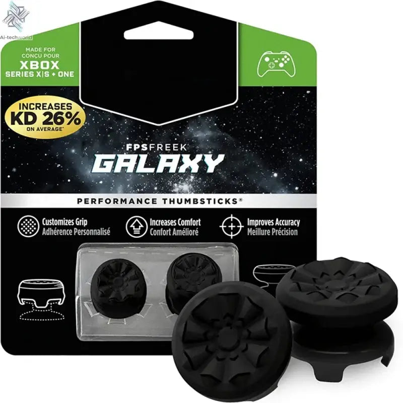 Freek Galaxy Performance Thumb Grip Caps Silicone Analog Stick Caps Cover ONLY for Xbox Series X/S Controller High-Rise Silicone cap Ai-TechWorld 