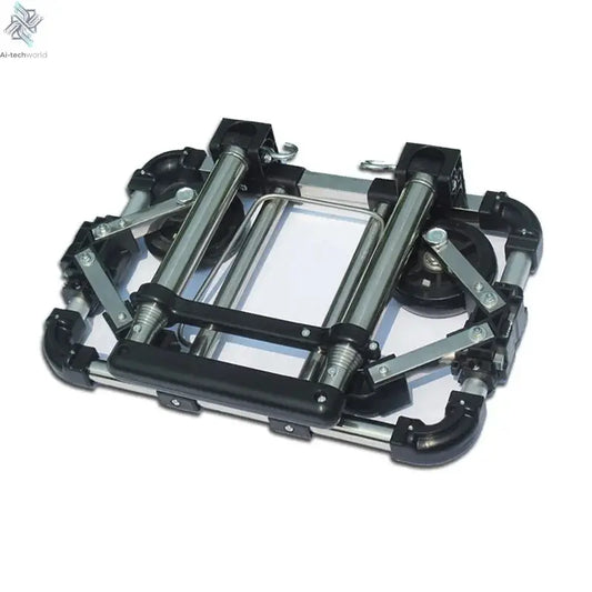 Full folding stainless steel luggage car Bearing capacity 30kg luggage Easy to carry trolley suitcase  Schoolbags shopping carts Ai-TechWorld 
