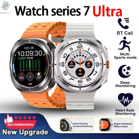 G.L Wear 2025 New Smartwatch for Men Heart Rate Monitoring Bluetooth Calling Fitness Tracking Pedometer Men's Smartwatch Ai-TechWorld 