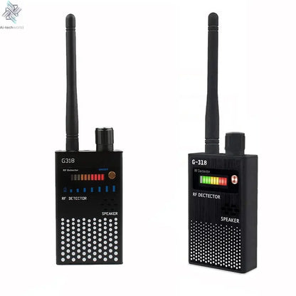 G618W G618 G318 Super Sensitive Detector Audio Buging Hidden Spy Camera Detector GSM GPS Full Range RF Laser Bug Zapper Detector Ai-TechWorld 