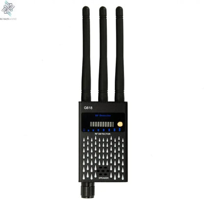 G618W G618 G318 Super Sensitive Detector Audio Buging Hidden Spy Camera Detector GSM GPS Full Range RF Laser Bug Zapper Detector Ai-TechWorld 