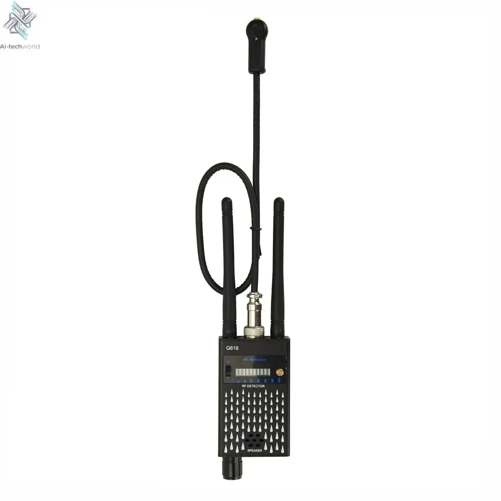 G618W G618 G318 Super Sensitive Detector Audio Buging Hidden Spy Camera Detector GSM GPS Full Range RF Laser Bug Zapper Detector Ai-TechWorld 