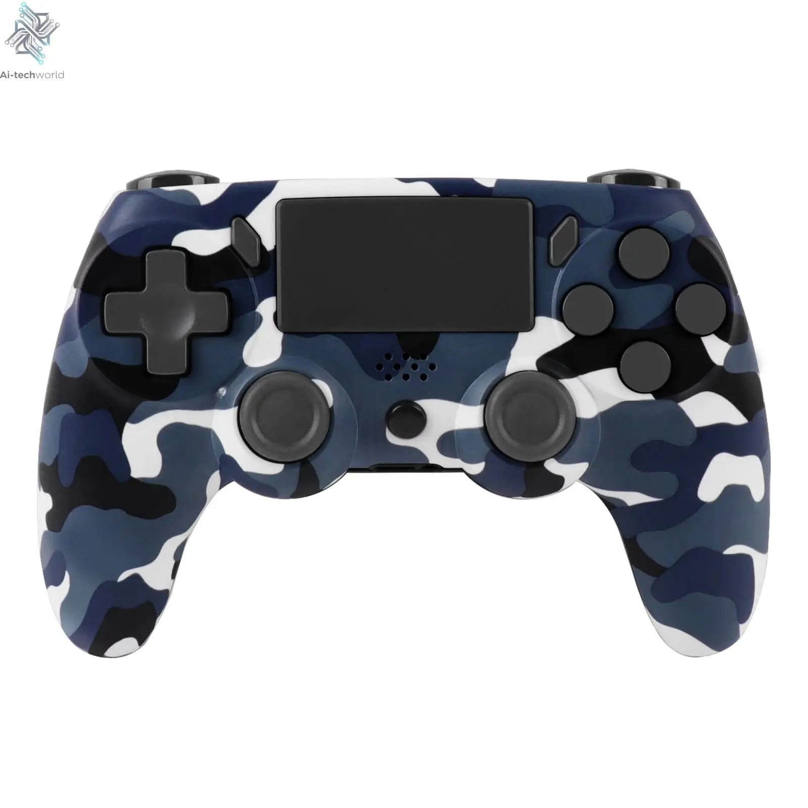 GAMINJA P47 Wireless Bluetooth Controller Gamepad With 6-axis Gyroscope PC Joystick touchpad Dual Vibration For PS4 PC Wins 7 8 Ai-TechWorld 
