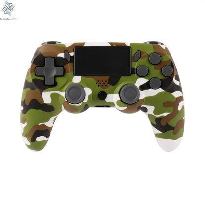 GAMINJA P47 Wireless Bluetooth Controller Gamepad With 6-axis Gyroscope PC Joystick touchpad Dual Vibration For PS4 PC Wins 7 8 Ai-TechWorld 