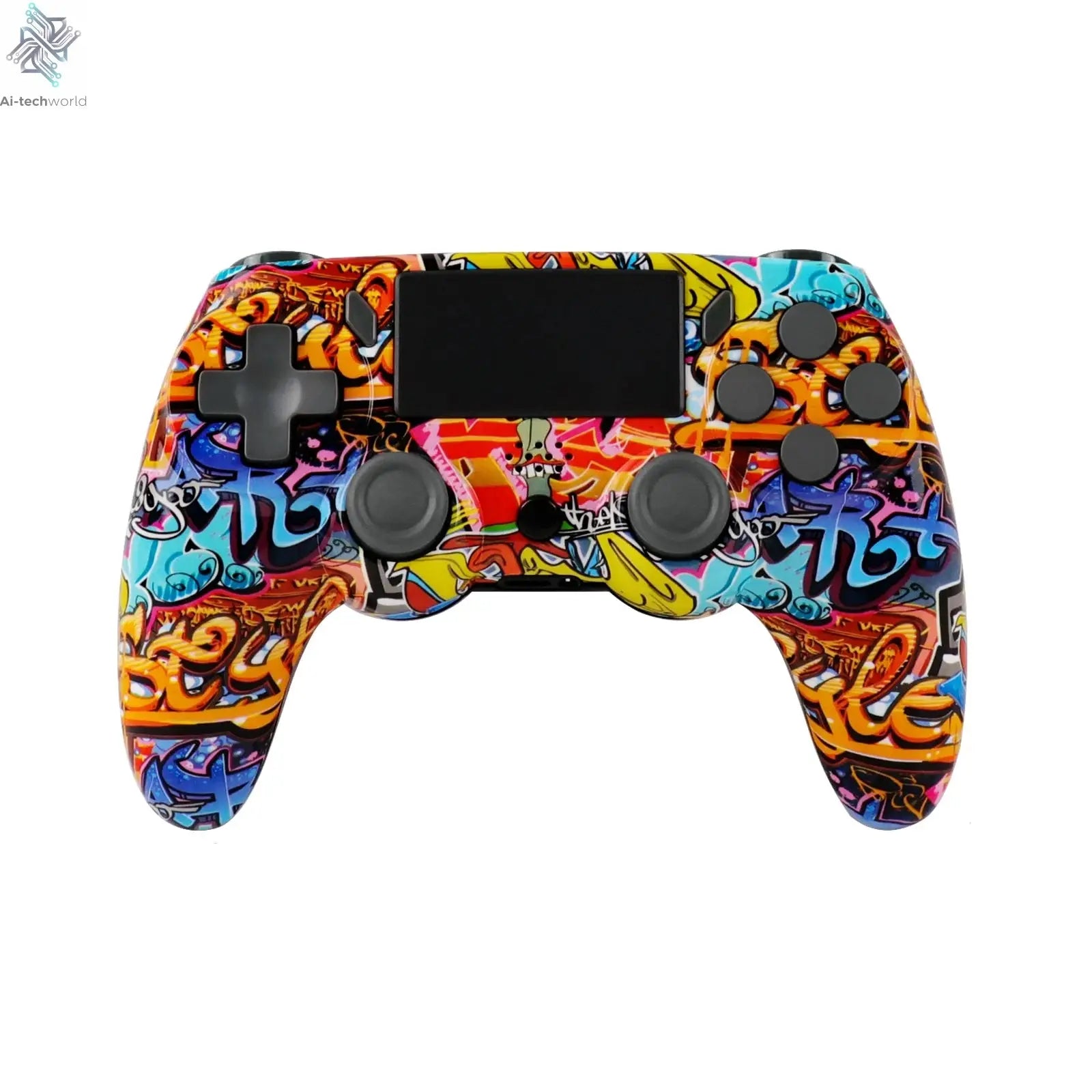 GAMINJA P47 Wireless Bluetooth Controller Gamepad With 6-axis Gyroscope PC Joystick touchpad Dual Vibration For PS4 PC Wins 7 8 Ai-TechWorld 