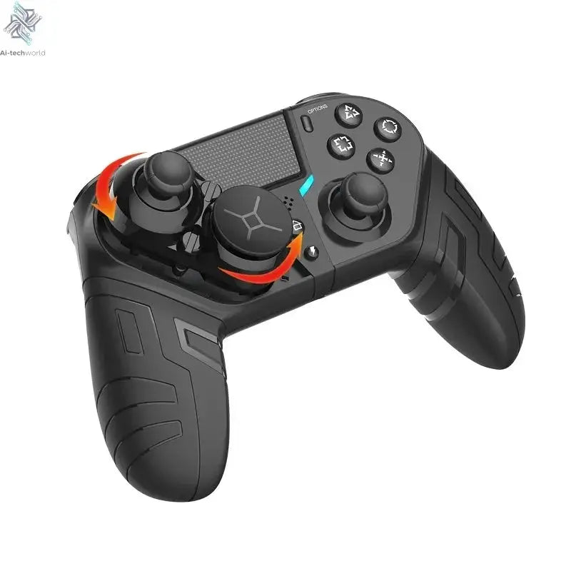 GAMINJA Wireless Controller Dual Vibration Bluetooth Gamepad With Programmable Turbo Function For PS4 Console PC Joystick Ai-TechWorld 