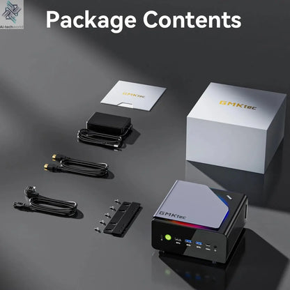 GMKtec K12 Gaming Mini PC AMD Ryzen 7 H 255(Upgraded 8745HS) Windows 11 Pro Desktop Mini Computers Barebone WiFi 6E/BT5.2, USB-C Ai-TechWorld 