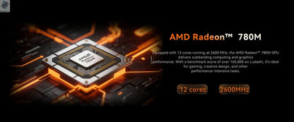 GMKtec K12 Gaming Mini PC AMD Ryzen 7 H 255(Upgraded 8745HS) Windows 11 Pro Desktop Mini Computers Barebone WiFi 6E/BT5.2, USB-C Ai-TechWorld 