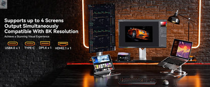 GMKtec K12 Gaming Mini PC AMD Ryzen 7 H 255(Upgraded 8745HS) Windows 11 Pro Desktop Mini Computers Barebone WiFi 6E/BT5.2, USB-C Ai-TechWorld 