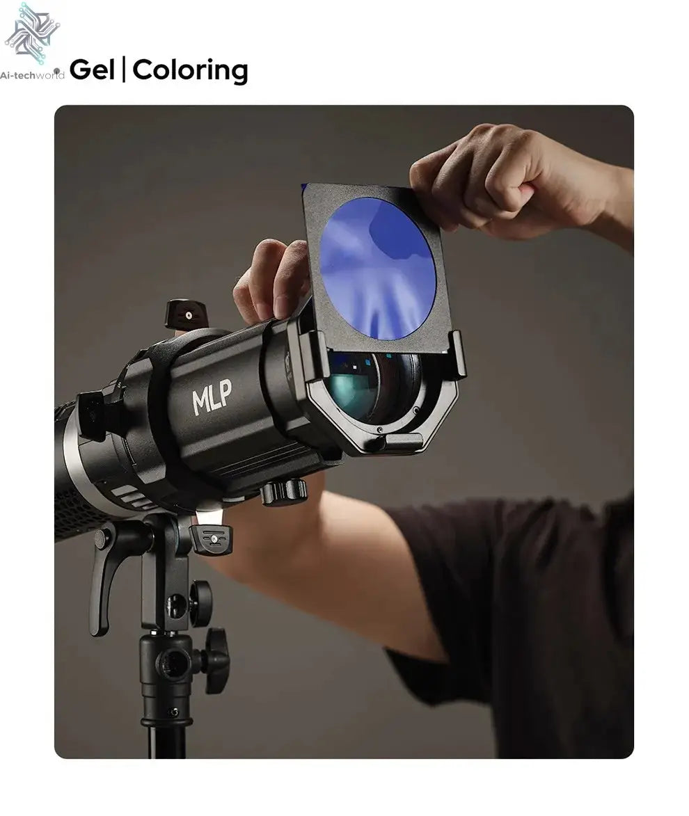 GODOX Projection Attachment MLP19K/MLP26K/MLP36K Spotlight Mount Set Lighting Modifiers Bowens For ML Series Lights Accessories Ai-TechWorld 