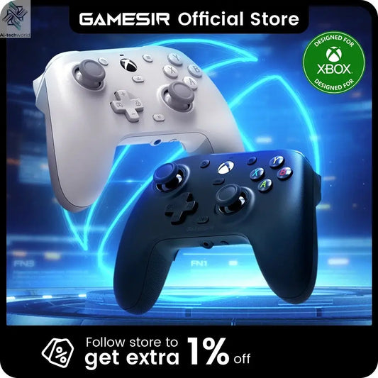 GameSir G7 HE Xbox Gaming Controller Hall Effect Gamepad for Xbox Series X, Xbox Series S, Xbox One, Steam and Windows PC - Ai - TechWorld