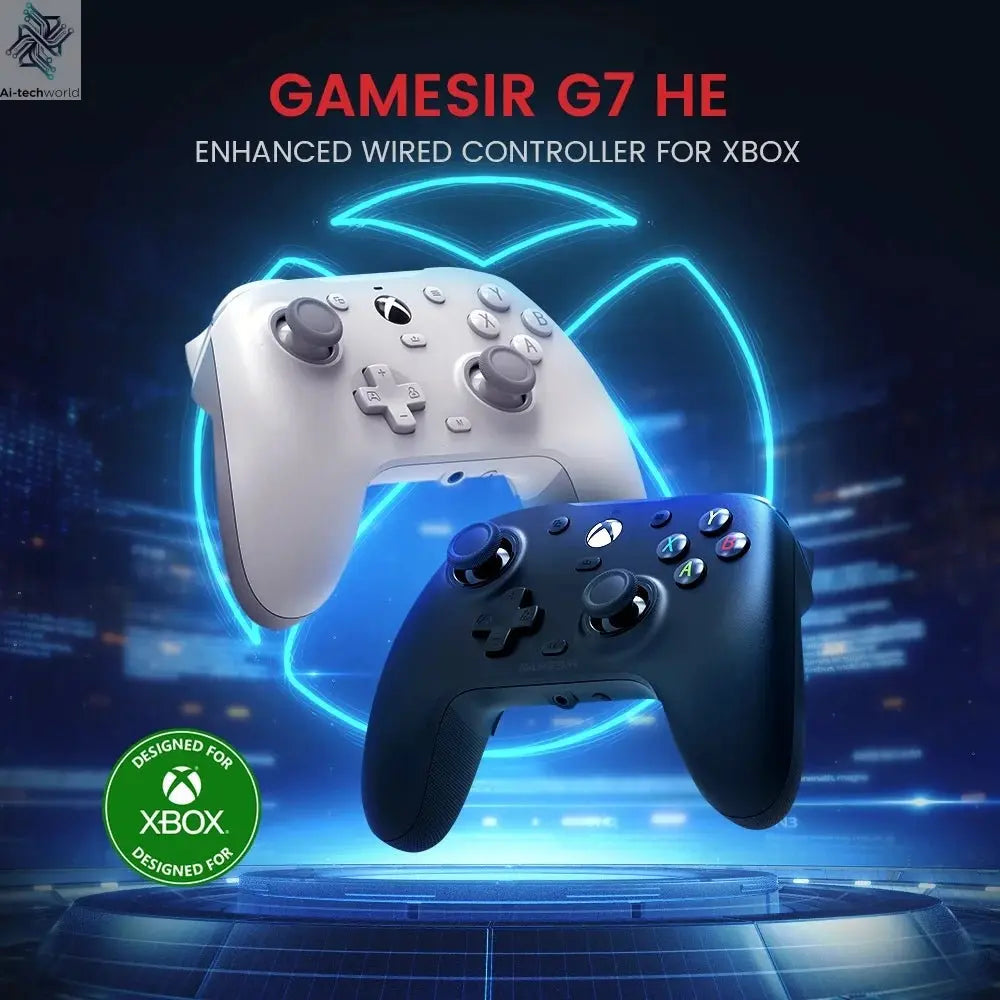 GameSir G7 HE Xbox Gaming Controller Hall Effect Gamepad for Xbox Series X, Xbox Series S, Xbox One, Steam and Windows PC - Ai - TechWorld