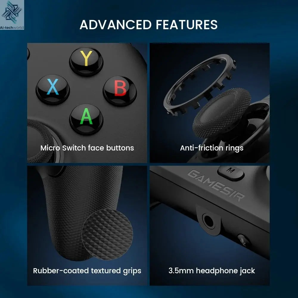 GameSir G7 HE Xbox Gaming Controller Hall Effect Gamepad for Xbox Series X, Xbox Series S, Xbox One, Steam and Windows PC - Ai - TechWorld