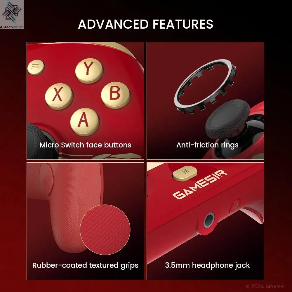 GameSir G7 HE Xbox Gaming Controller Hall Effect Gamepad for Xbox Series X, Xbox Series S, Xbox One, Steam and Windows PC - Ai - TechWorld