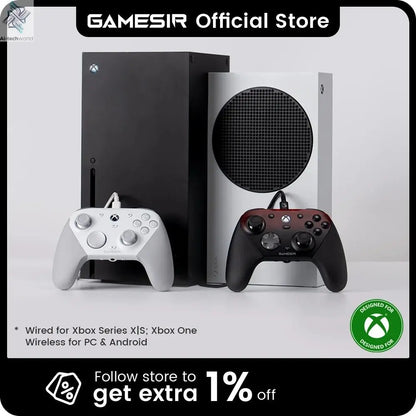 GameSir G7 Pro Xbox Gaming Controller Wired Gamepad for Xbox Series X|S, Xbox One X|S, Steam, PC, Android with Charging Dock - Ai - TechWorld