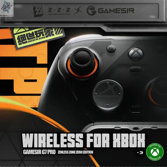 GameSir G7 Pro Zenless Zone Zero Wireless Controller for Xbox Series X|S, Xbox One, PC, Android Mag-Res™ TMR Bluetooth Gaming Ai-TechWorld 
