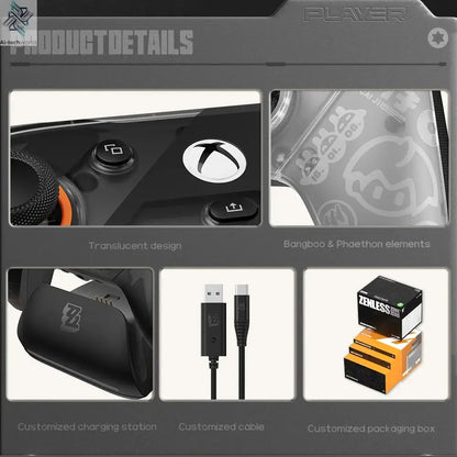 GameSir G7 Pro Zenless Zone Zero Wireless Controller for Xbox Series X|S, Xbox One, PC, Android Mag-Res™ TMR Bluetooth Gaming Ai-TechWorld 