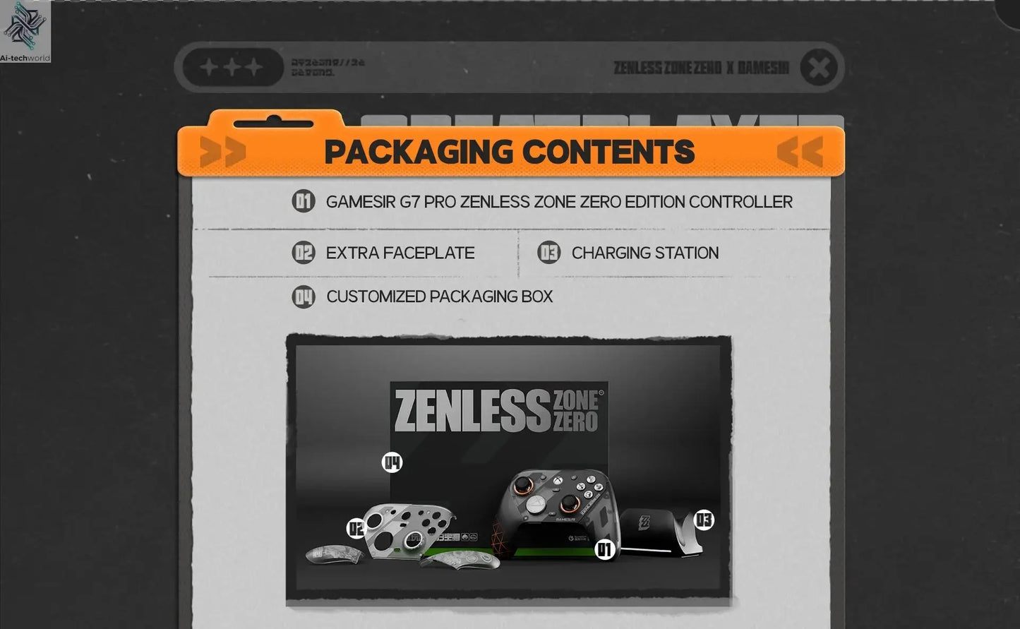 GameSir G7 Pro Zenless Zone Zero Wireless Controller for Xbox Series X|S, Xbox One, PC, Android Mag-Res™ TMR Bluetooth Gaming Ai-TechWorld 