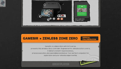 GameSir G7 Pro Zenless Zone Zero Wireless Controller for Xbox Series X|S, Xbox One, PC, Android Mag-Res™ TMR Bluetooth Gaming Ai-TechWorld 
