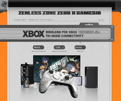 GameSir G7 Pro Zenless Zone Zero Wireless Controller for Xbox Series X|S, Xbox One, PC, Android Mag-Res™ TMR Bluetooth Gaming Ai-TechWorld 
