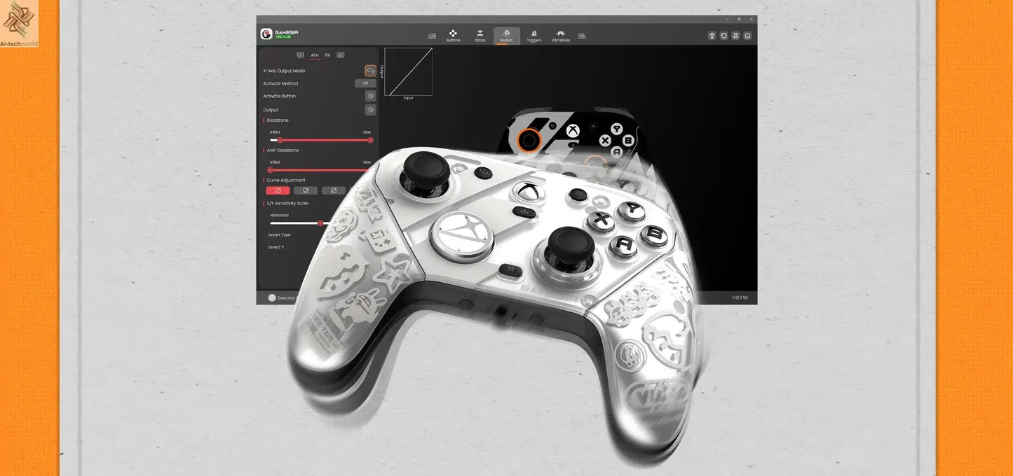 GameSir G7 Pro Zenless Zone Zero Wireless Controller for Xbox Series X|S, Xbox One, PC, Android Mag-Res™ TMR Bluetooth Gaming Ai-TechWorld 