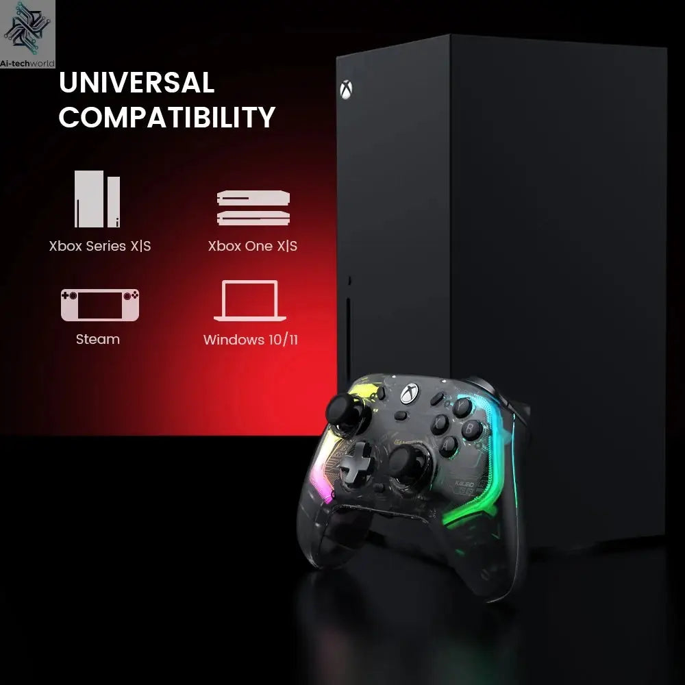 GameSir Kaleid Wired Hall Effect Xbox Gaming Controller for Xbox Series S/X One PC Steam Ergonomic Design Enhanced Gaming Ai-TechWorld 