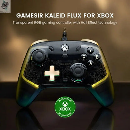 GameSir Kaleid Xbox Controller Wired Gamepad for Xbox Series X, Xbox Series S, Xbox One game console, with Hall Effect Joystick - Ai - TechWorld
