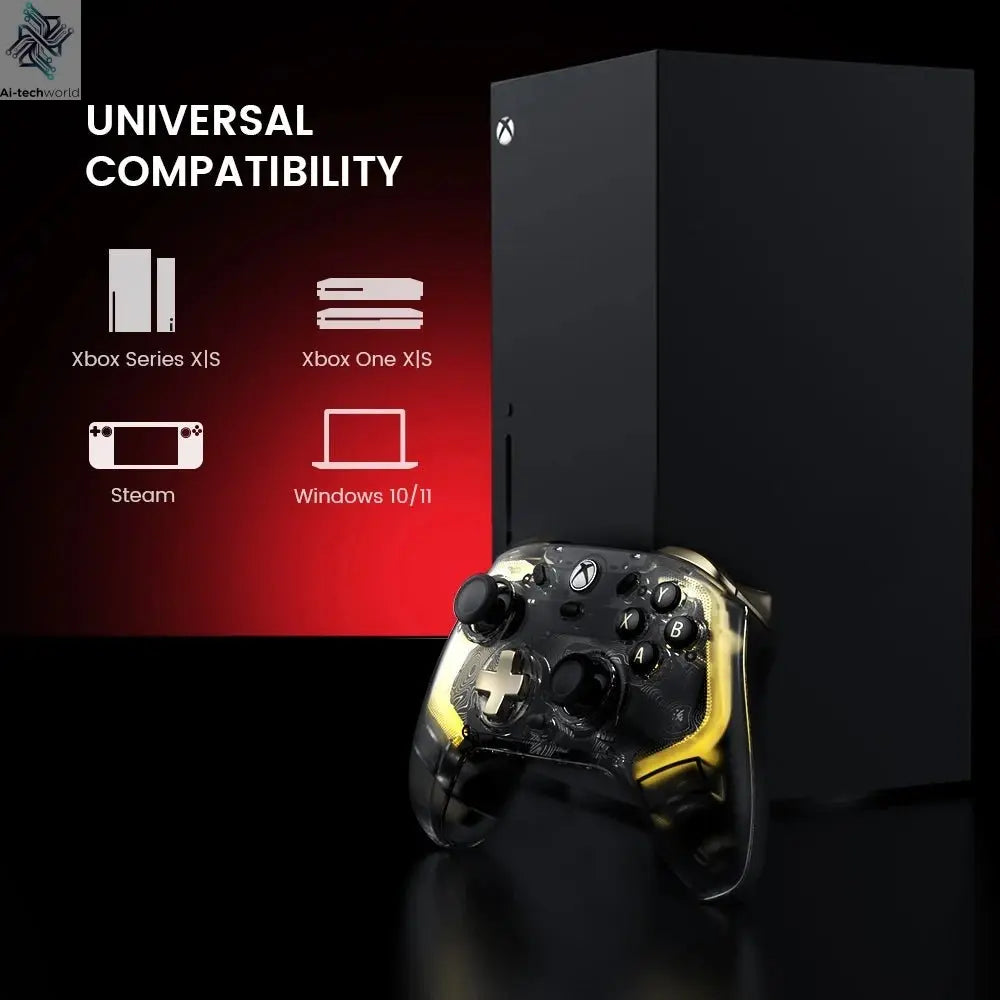 GameSir Kaleid Xbox Controller Wired Gamepad for Xbox Series X, Xbox Series S, Xbox One game console, with Hall Effect Joystick - Ai - TechWorld