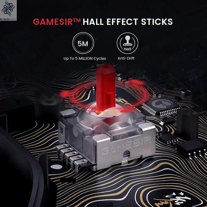 GameSir Kaleid Xbox Controller Wired Gamepad for Xbox Series X, Xbox Series S, Xbox One game console, with Hall Effect Joystick - Ai - TechWorld