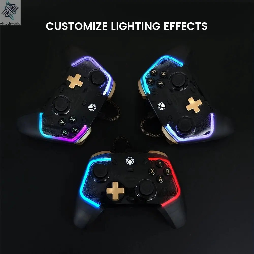 GameSir Kaleid Xbox Controller Wired Gamepad for Xbox Series X, Xbox Series S, Xbox One game console, with Hall Effect Joystick - Ai - TechWorld