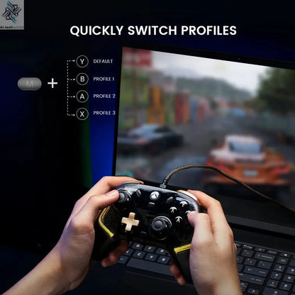 GameSir Kaleid Xbox Controller Wired Gamepad for Xbox Series X, Xbox Series S, Xbox One game console, with Hall Effect Joystick - Ai - TechWorld