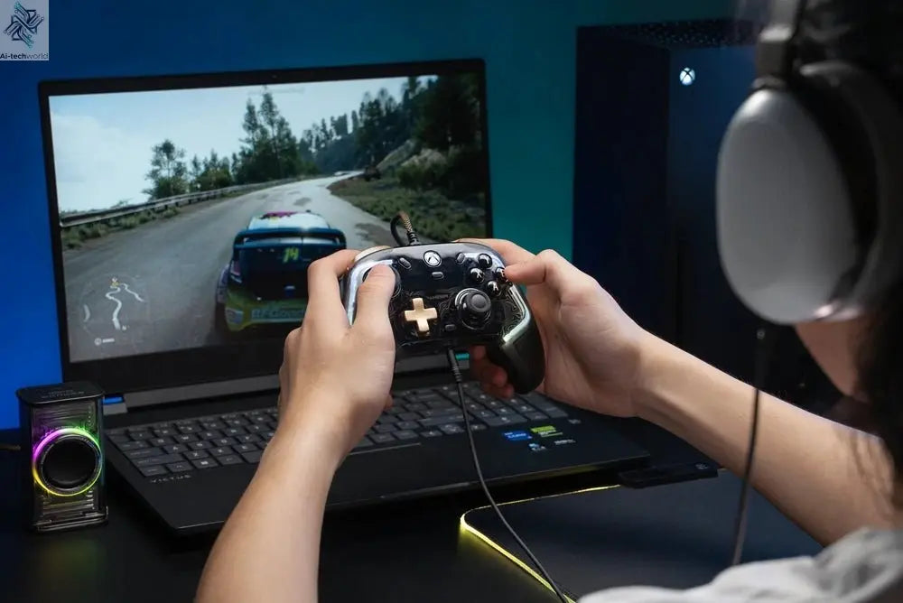 GameSir Kaleid Xbox Controller Wired Gamepad for Xbox Series X, Xbox Series S, Xbox One game console, with Hall Effect Joystick - Ai - TechWorld