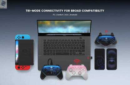 GameSir Super Nova Wireless Switch Controller with Charging Station Hall Effect Joystick for PC Nintendo Switch Android iOS Ai-TechWorld 