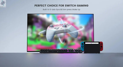 GameSir Super Nova Wireless Switch Controller with Charging Station Hall Effect Joystick for PC Nintendo Switch Android iOS Ai-TechWorld 