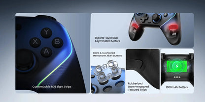 GameSir Super Nova Wireless Switch Controller with Charging Station Hall Effect Joystick for PC Nintendo Switch Android iOS Ai-TechWorld 