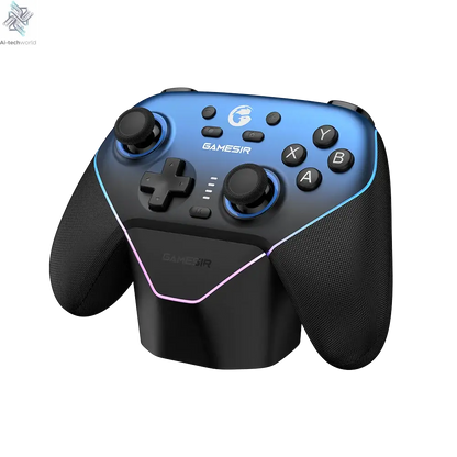 GameSir Super Nova Wireless Switch Controller with Charging Station Hall Effect Joystick for PC Nintendo Switch Android iOS Ai-TechWorld 