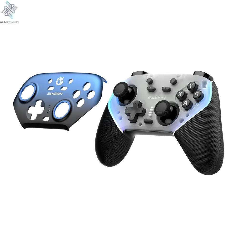 GameSir Super Nova Wireless Switch Controller with Charging Station Hall Effect Joystick for PC Nintendo Switch Android iOS Ai-TechWorld 