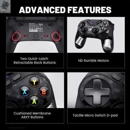 GameSir Tarantula Pro Gamepads PC for Nintendo Switch 2 Switch Android iOS TMR Hall sticks NFC 6 axis Gyro 9 Programmable Button Ai-TechWorld 