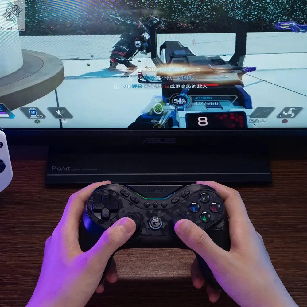 GameSir Tarantula Pro Gamepads PC for Nintendo Switch 2 Switch Android iOS TMR Hall sticks NFC 6 axis Gyro 9 Programmable Button Ai-TechWorld 