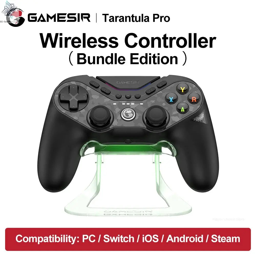 GameSir Tarantula Pro Gamepads PC for Nintendo Switch 2 Switch Android iOS TMR Hall sticks NFC 6 axis Gyro 9 Programmable Button Ai-TechWorld 
