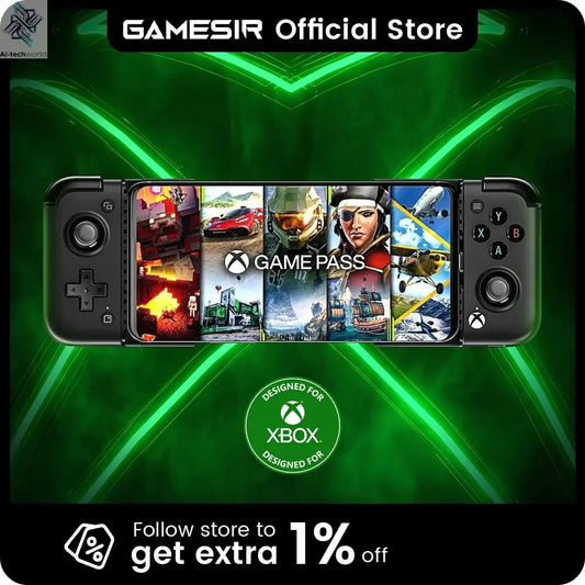 GameSir X2 Pro Xbox Gamepad Android Mobile Game Controller for Xbox Game Pass xCloud STADIA GeForce Now Luna Cloud Gaming - Ai - TechWorld