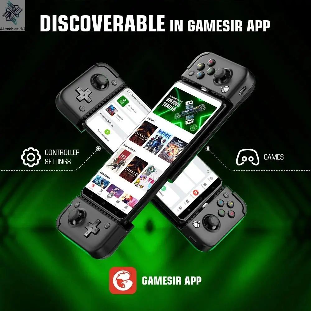 GameSir X2 Pro Xbox Gamepad Android Mobile Game Controller for Xbox Game Pass xCloud STADIA GeForce Now Luna Cloud Gaming - Ai - TechWorld
