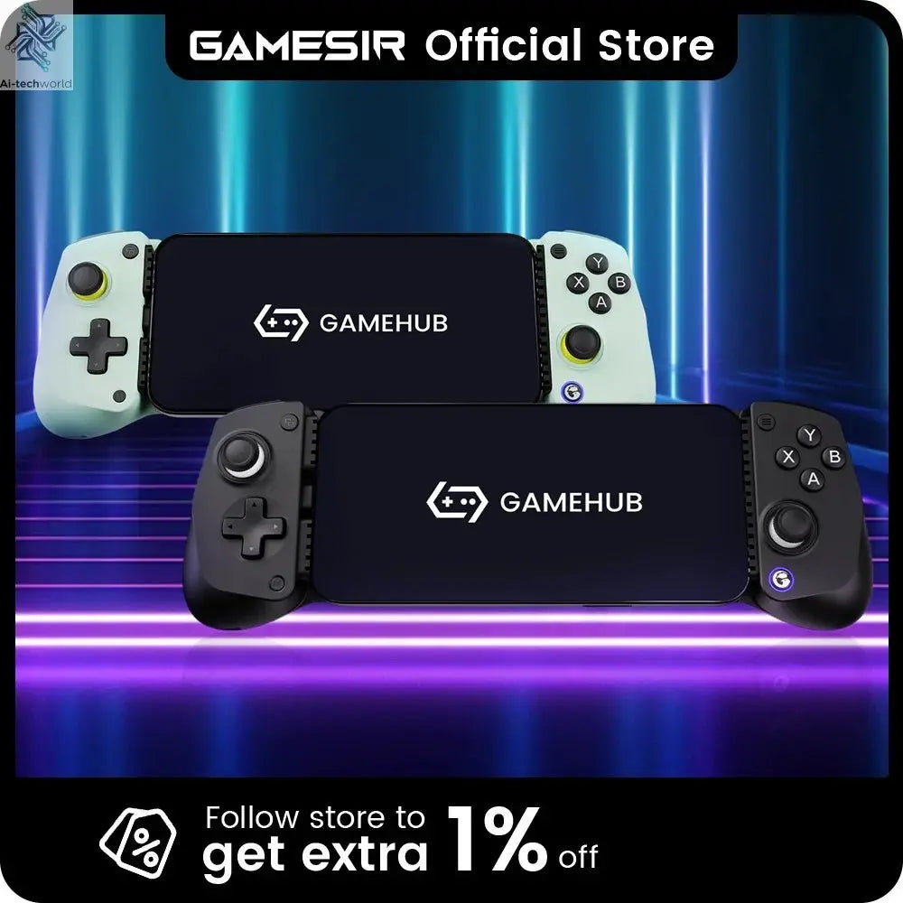 GameSir X5 Lite Mobile Gaming Controller for Android & iPhone 16/15, Hall Effect Joystick Portable Gamepad for On - the - Go Play - Ai - TechWorld